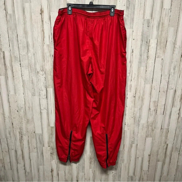 Texas Tech Vintage 90s Men Nike Windsuit Track Suit Windbreaker Pant XXL  Red - Picture 8 of 10